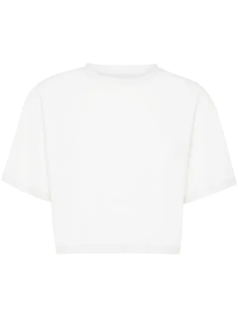 Plein Sport cropped crew-neck T-shirt