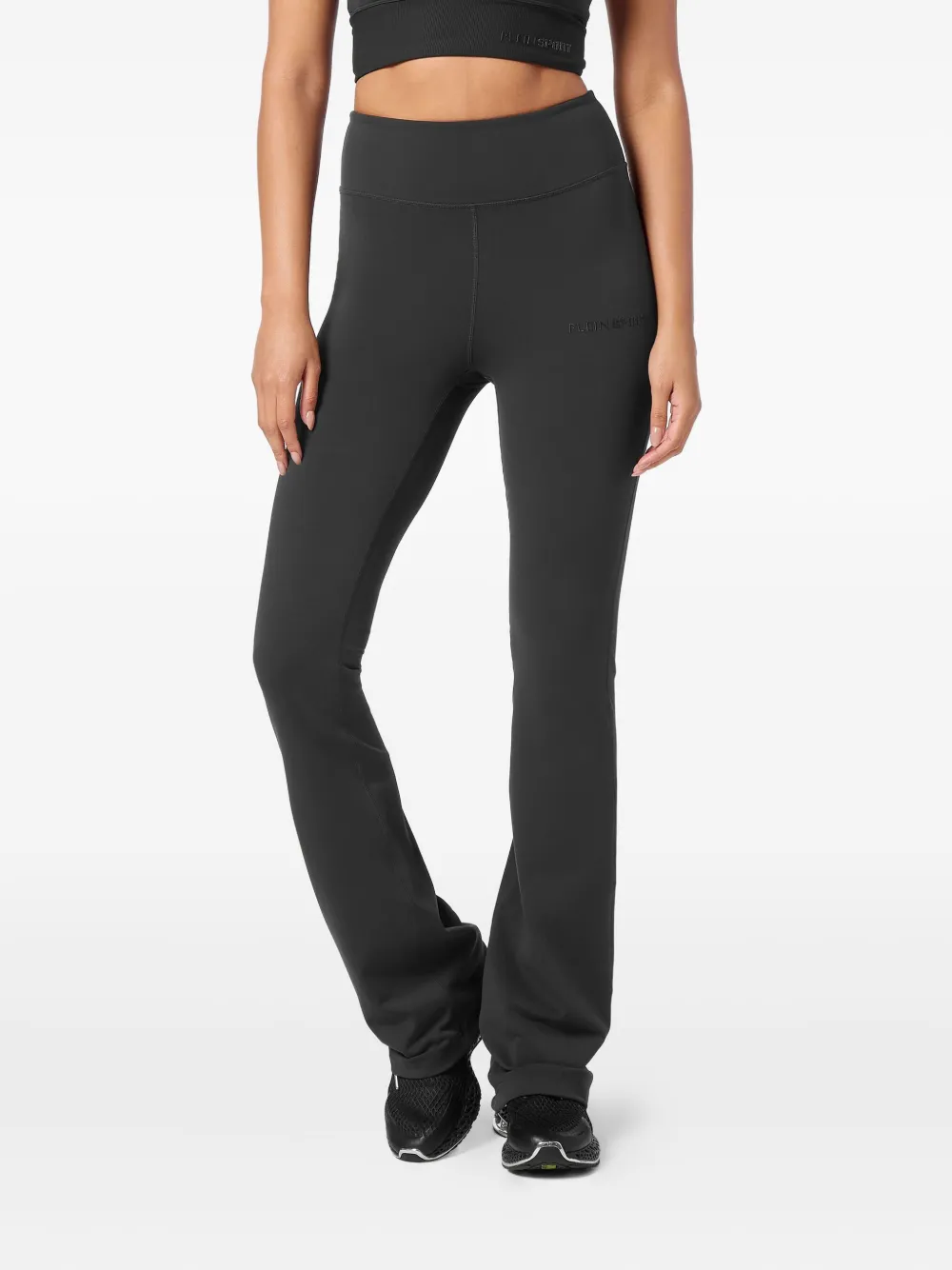 Plein Sport Flared legging Zwart
