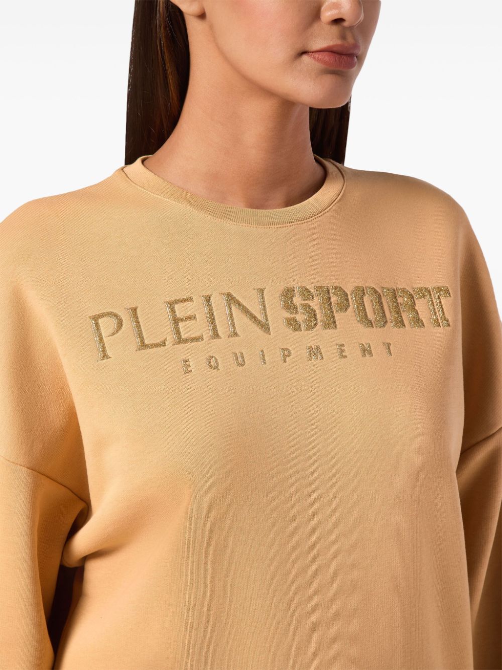 Shop Plein Sport Jogging Sweatshirt In 中性色