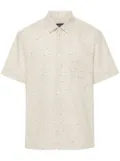 A.P.C. polka dot-print cotton shirt - Neutrals