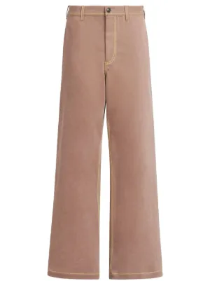 Marni フレアパンツ　茶色 size40 Marni フレアパンツ 茶色 size40 テクスチャーフレアパンツ