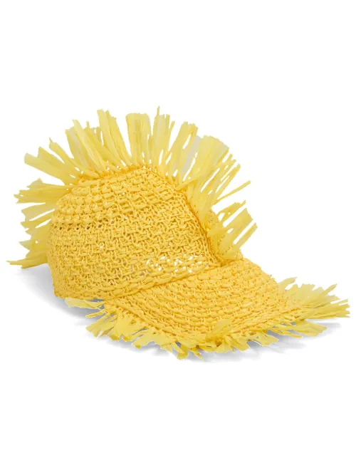 Marni casquette à franges - Jaune - Marni - Modalova