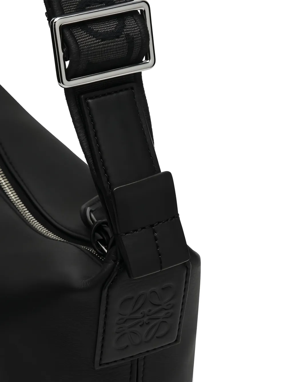 LOEWE Cubi レザー ショルダーバッグ S | ブラック | FARFETCH JP