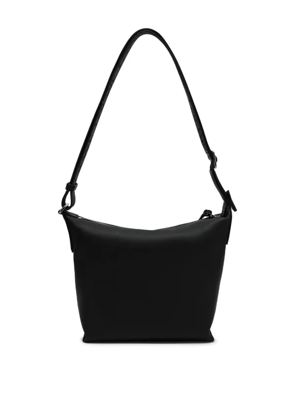 LOEWE ブラック レザー ショルダーバッグ~` LOEWE ロエベ 人気 レザー ミニ カメラ クロス/ショルダーバッグ