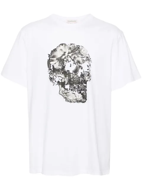 Alexander McQueen playera con motivo Skull