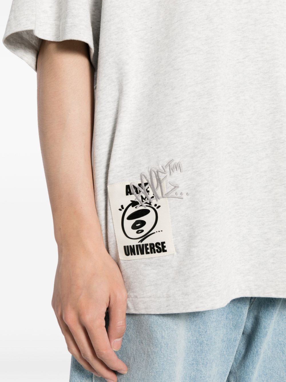 AAPE BY *A BATHING APE logo-print cotton T-shirt Men