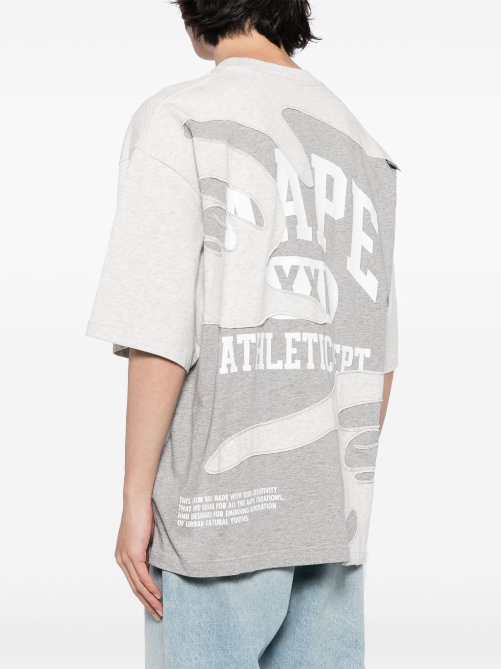 AAPE BY *A BATHING APE logo-print cotton T-shirt Men