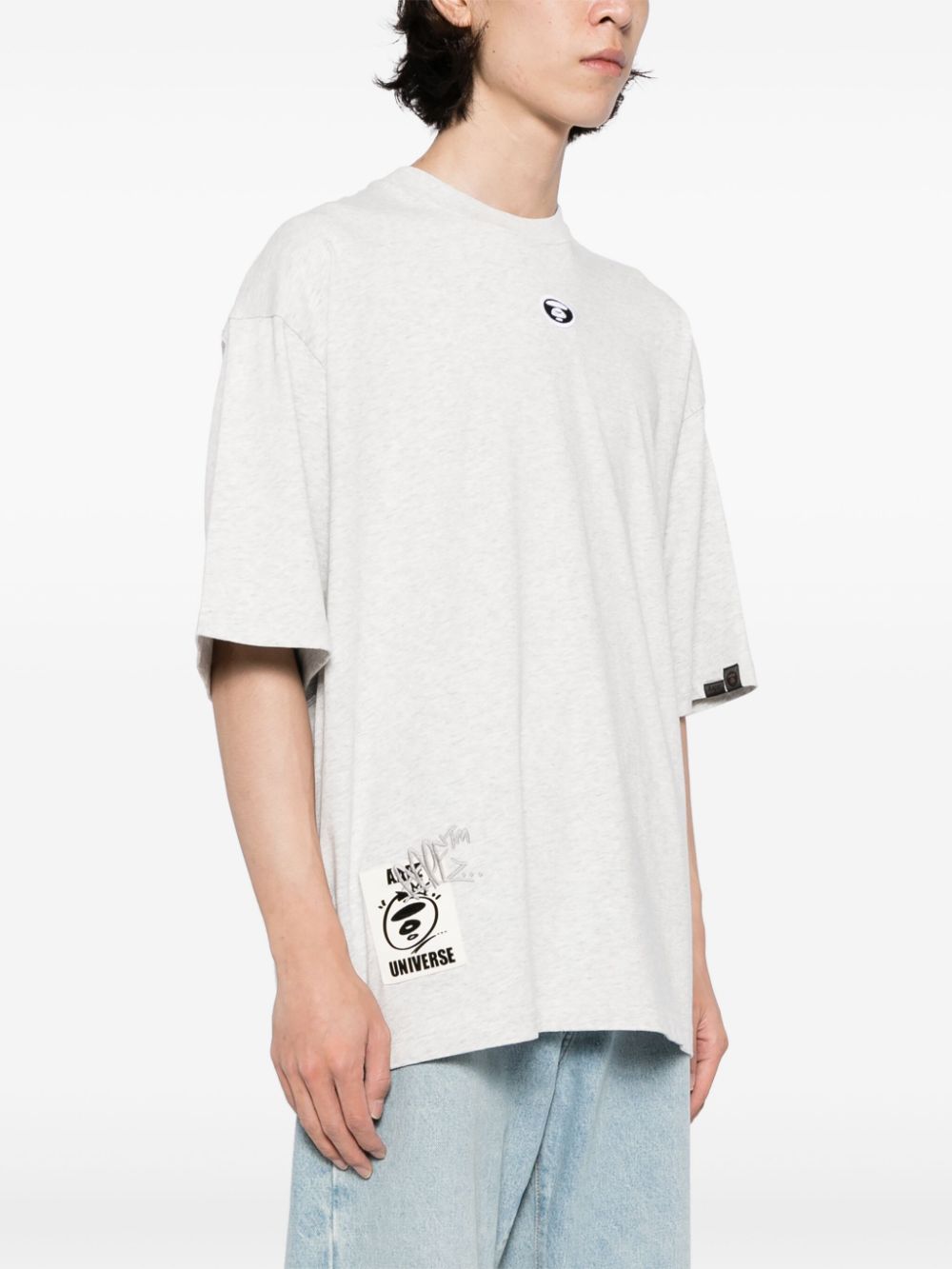 AAPE BY *A BATHING APE logo-print cotton T-shirt Men