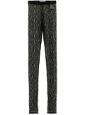 Almaz lace trousers - Black