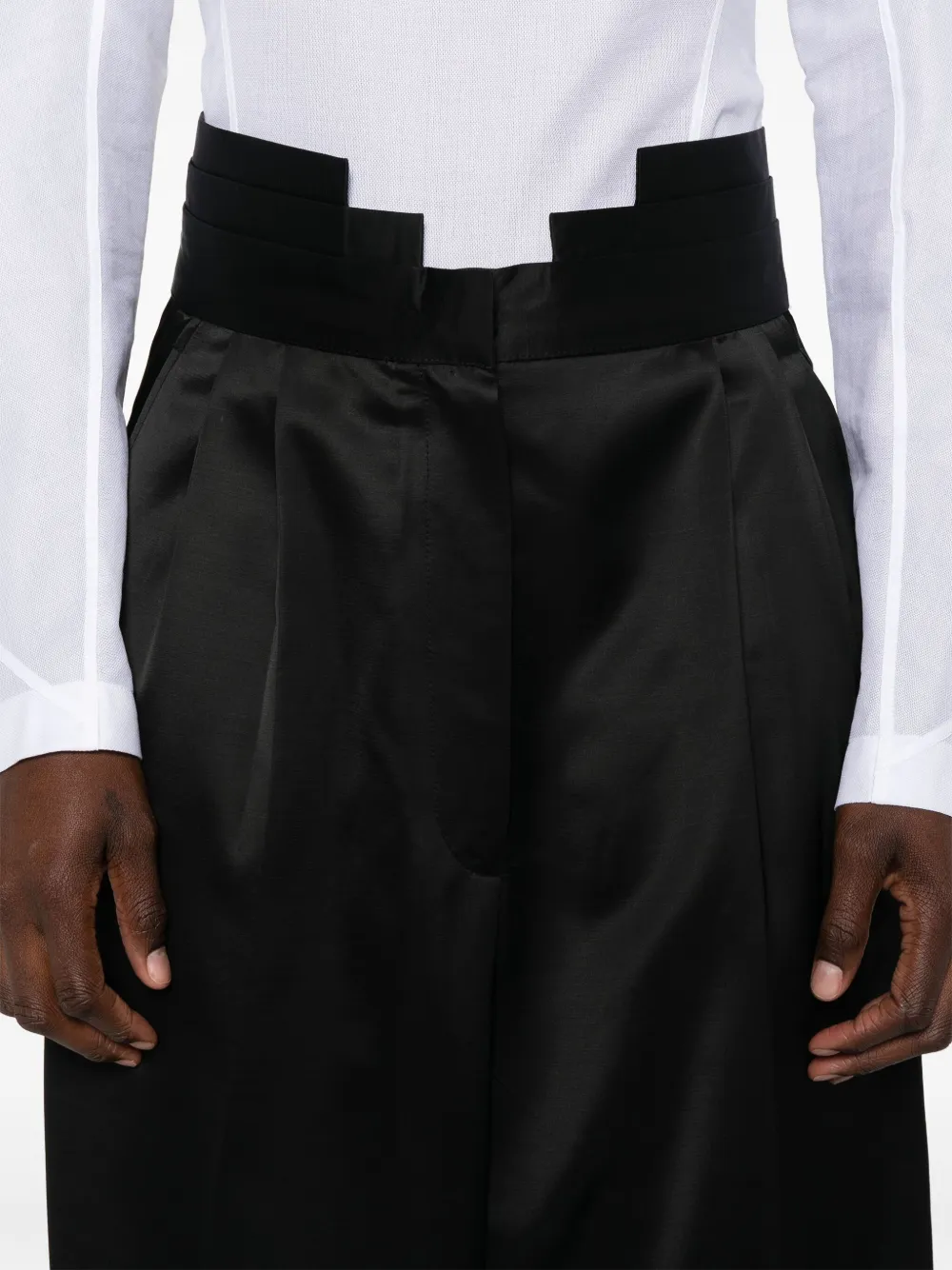 Affordable Lanvin high-waisted tailored trousers Women