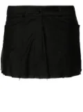 Almaz Overdrive padded-panels miniskirt - Black