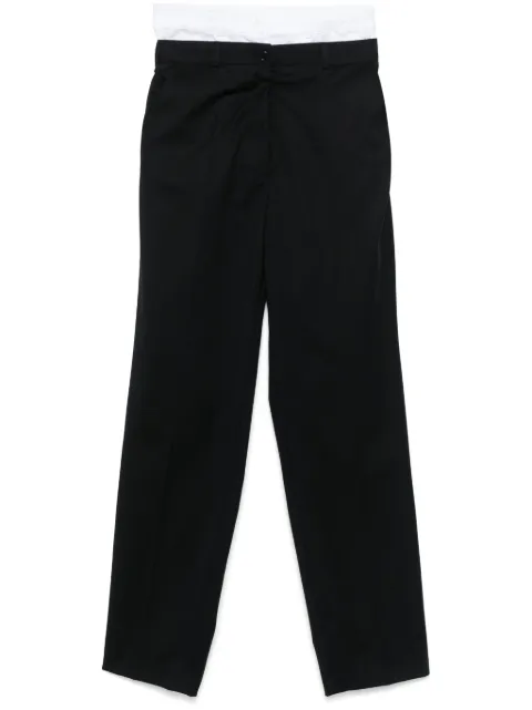 Almaz pantalones con doble pretina
