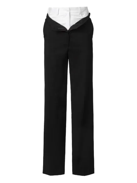 Almaz pantalones con doble pretina