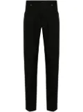 TOM FORD logo-patch trousers - Black