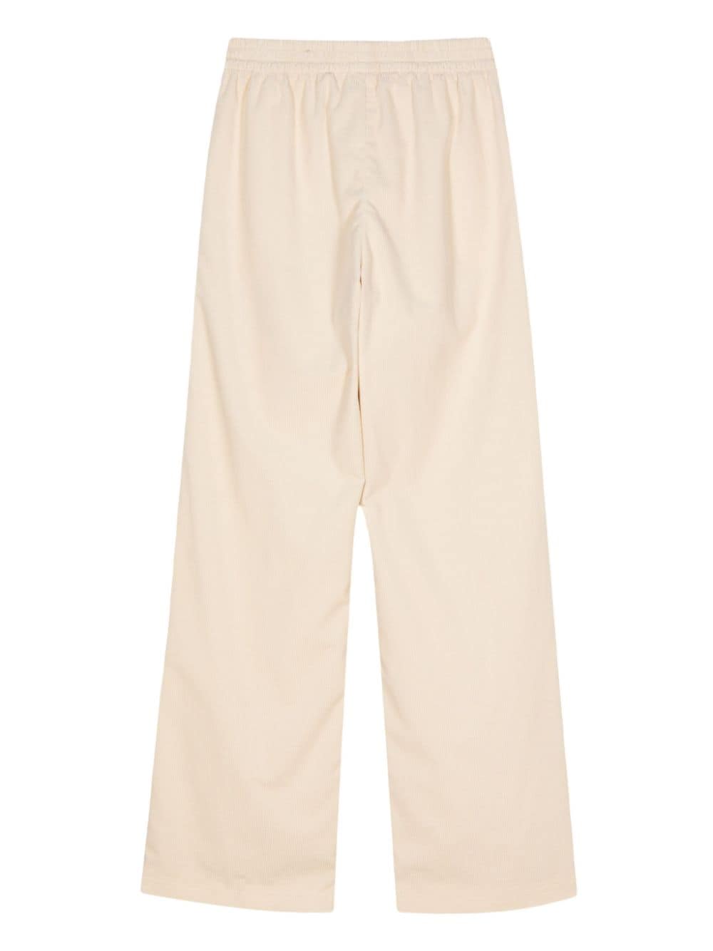 Eleventy Ribfluwelen broek - Beige