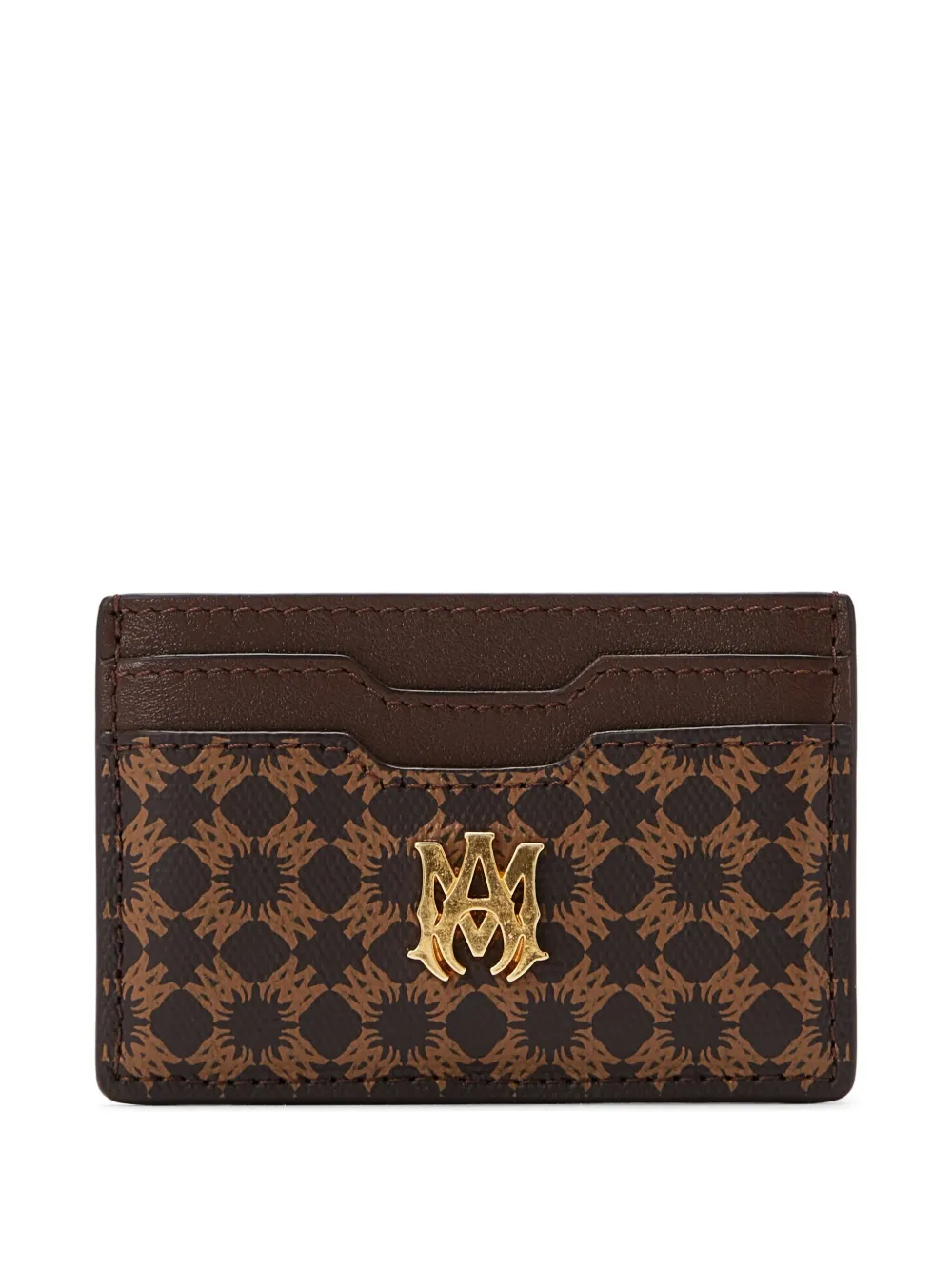 AMIRI MA Quad card holder | Brown | Image 1