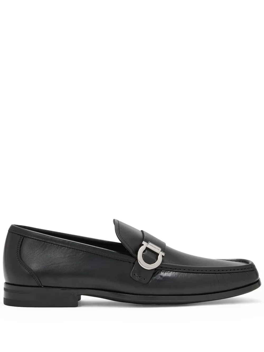 Ferragamo Gancini loafers Black