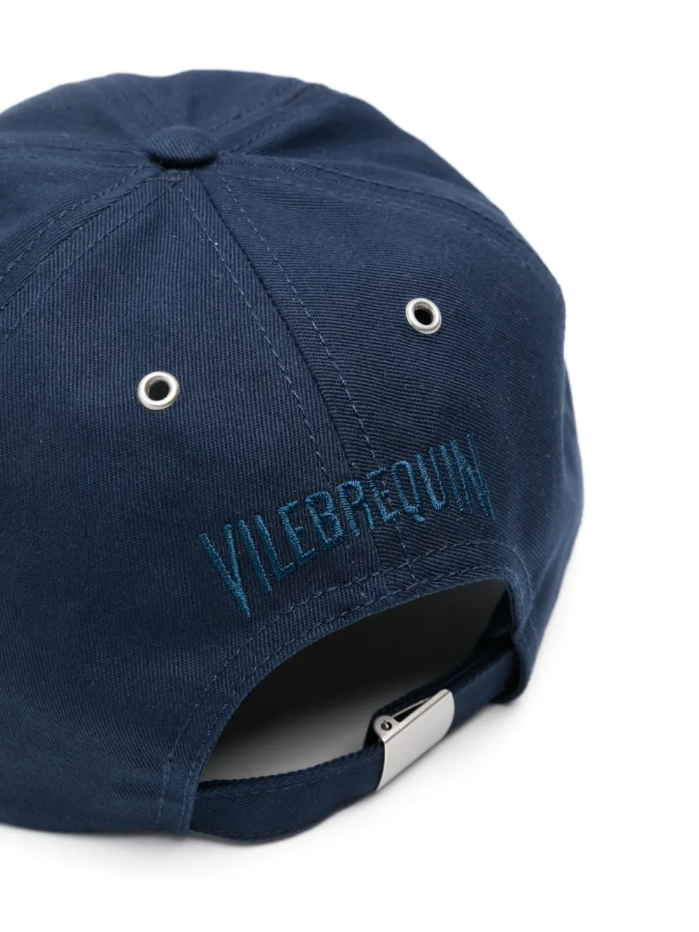 Vilebrequin Pet met geborduurd logo - Blauw