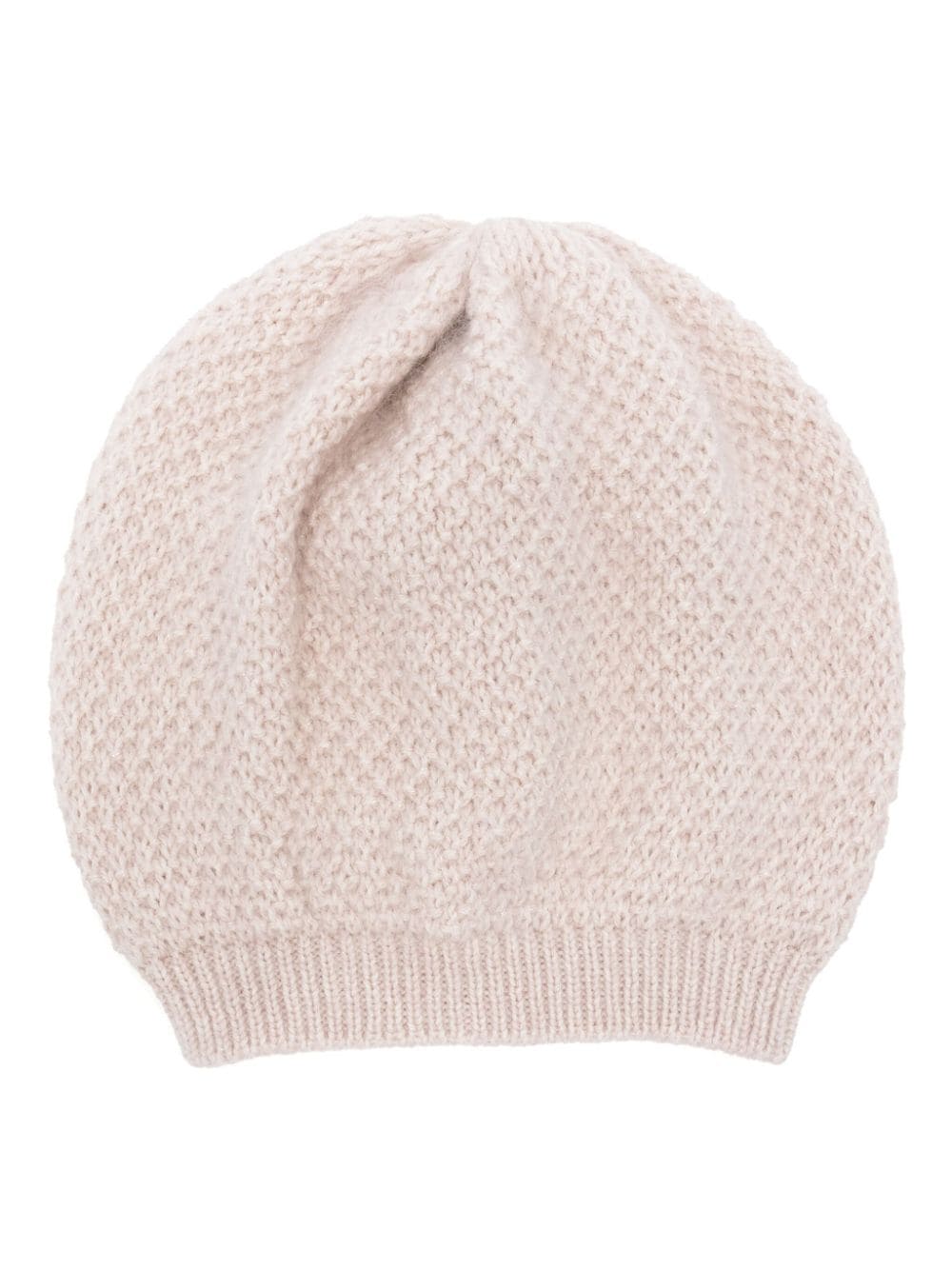 Eleventy metallic-thread beanie hat - Neutrals