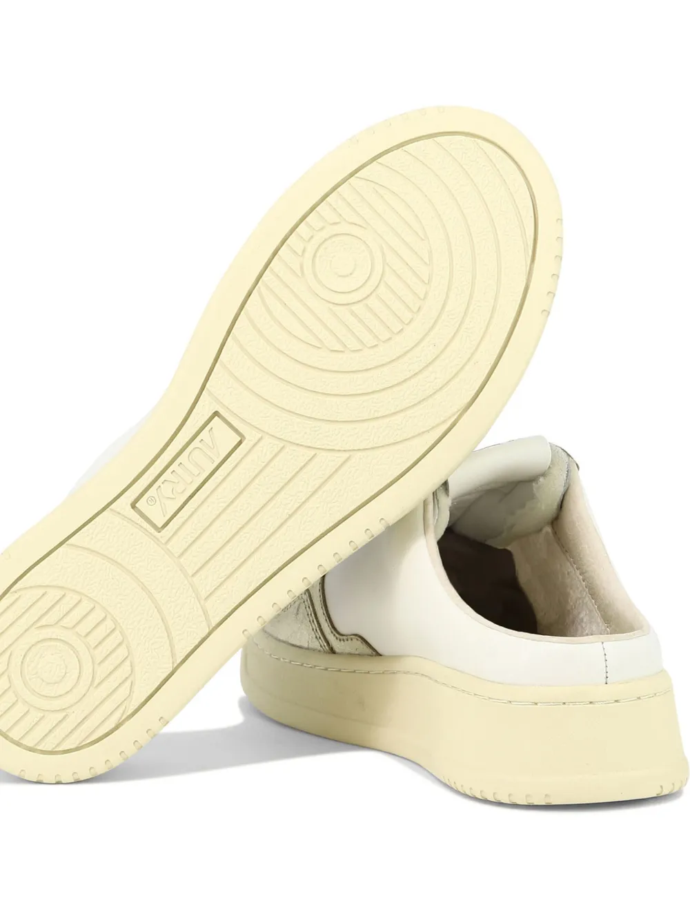 Autry Medalist slip-on leather sneakers Neutrals