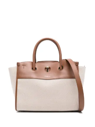 Furla Genesis ハンドバッグ M | ニュートラル | FARFETCH JP
