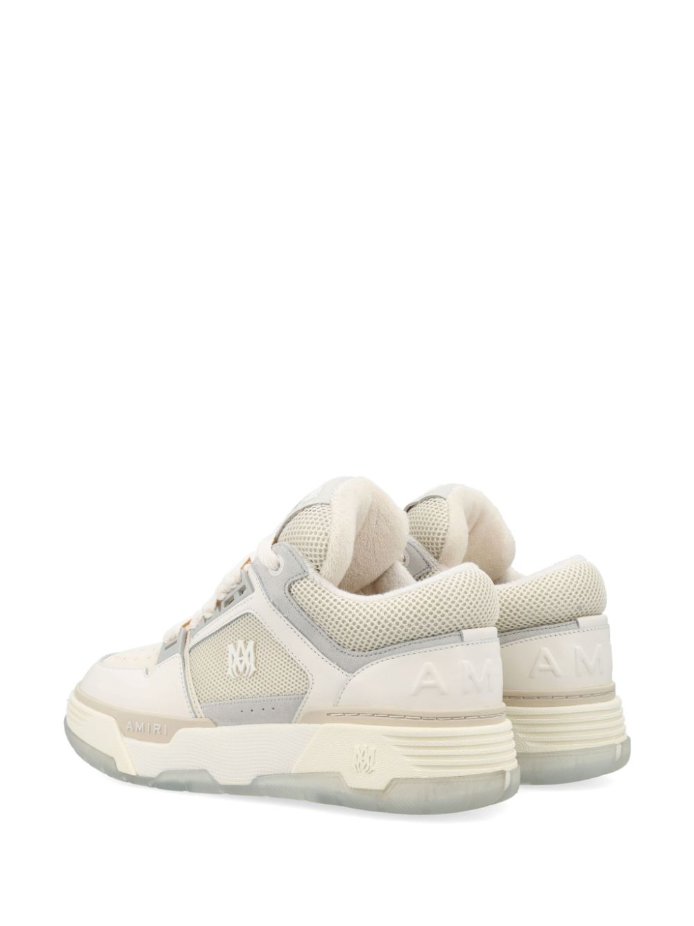 Shop Amiri Ma-1 Panelled Chunky Sneakers In Neutrals