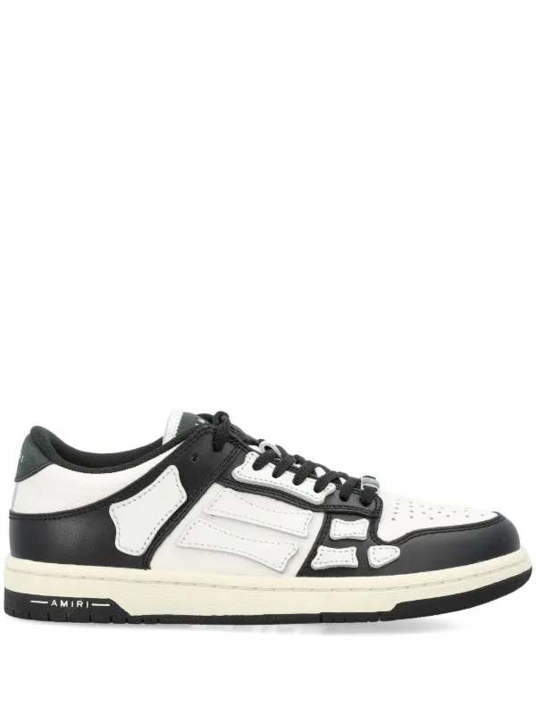 Amiri Skel-top Low Sneakers in Black