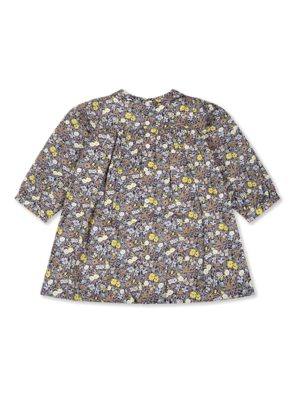 Bonpoint floral-print cotton dress - Bruin