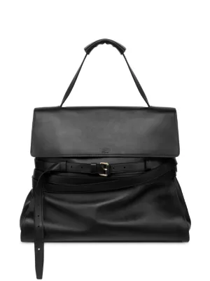 Moschino Moschino Tie Me Shoulder Bag | Black | FARFETCH