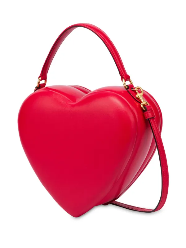 Moschino red heart bag on sale