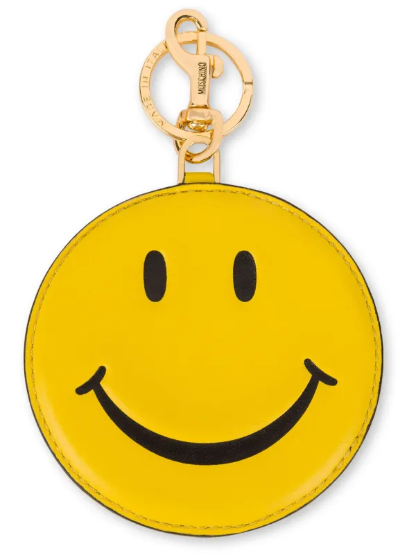 【 MOSCHINO 】SMILEY フェイス レザー キーチェーン 23956267_54007968_1000.jpg