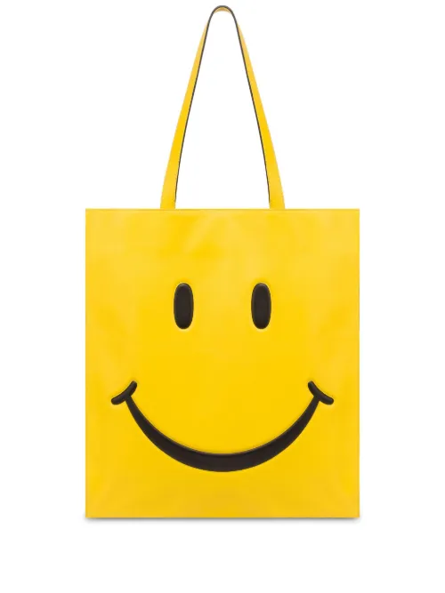 Sac porté épaule Smiley - Moschino - Modalova