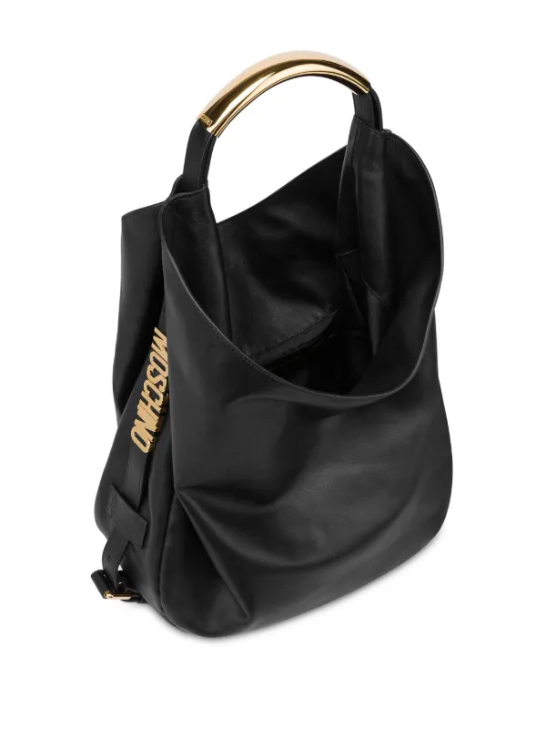 Moschino leather shoulder bag on sale