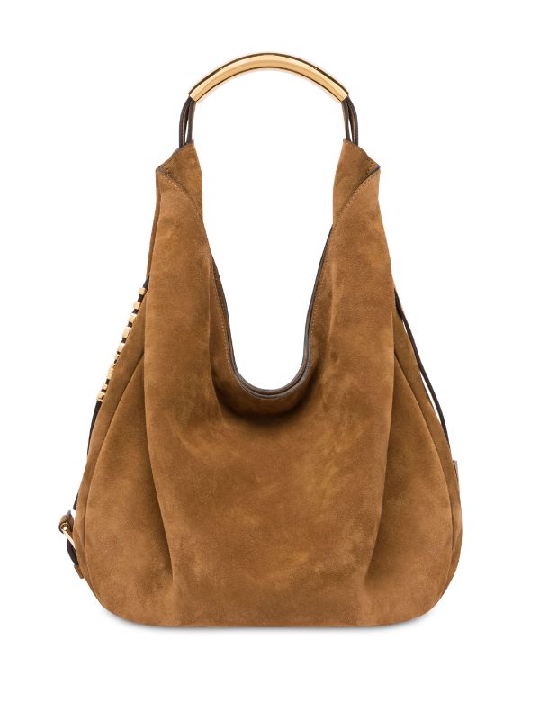 Slouchy leather shoulder bag sale