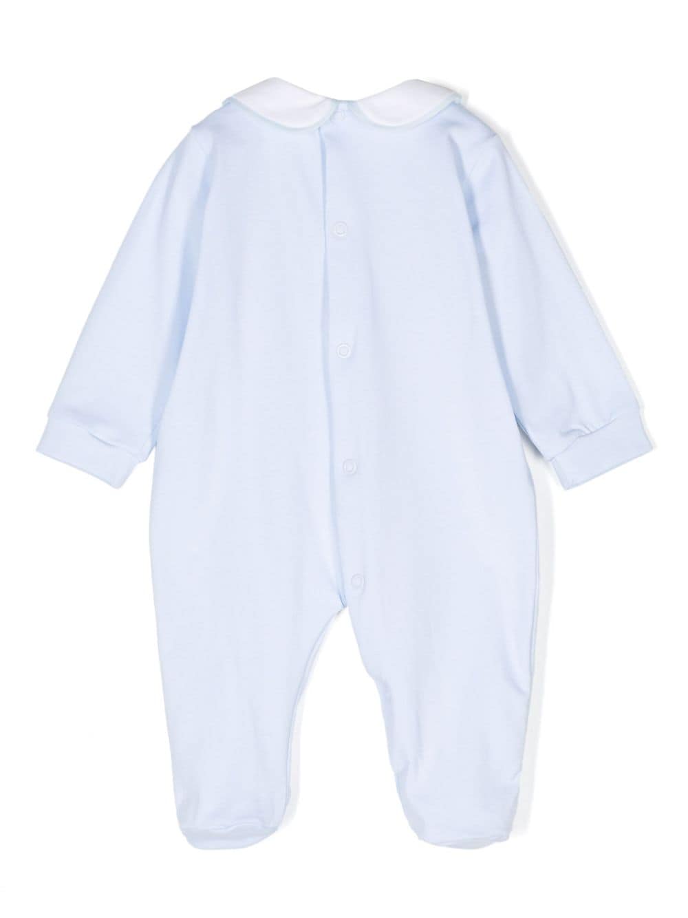 Siola Pyjama met geborduurd hart - Blauw
