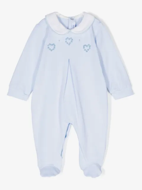 Siola Pyjama mit Herzstickerei