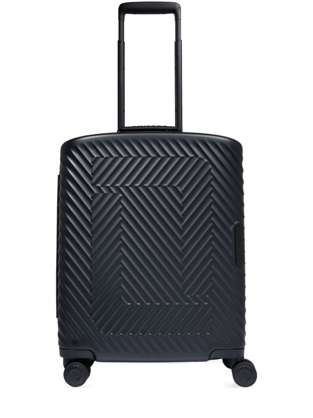 Lancel Atlas Logo-embossed Suitcase In Black