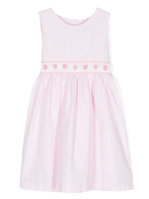 Siola vestido con motivo de cuadros gingham