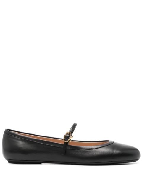 Gianvito Rossi Mary Jane leather ballerinas Women