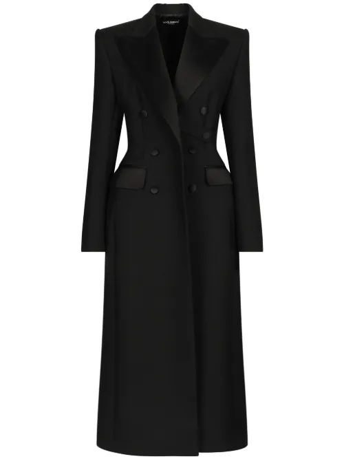 Manteau à boutonnière croisée - Dolce & Gabbana - Modalova