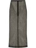 Dolce & Gabbana mesh pencil skirt - Black