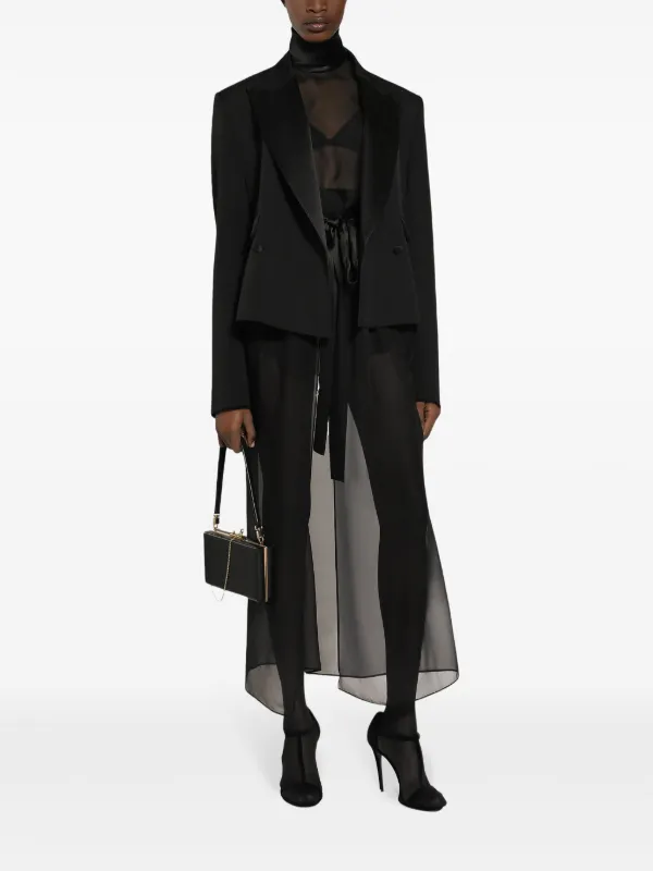 Dolce & Gabbana ハイネック ブラウス | ブラック | FARFETCH JP
