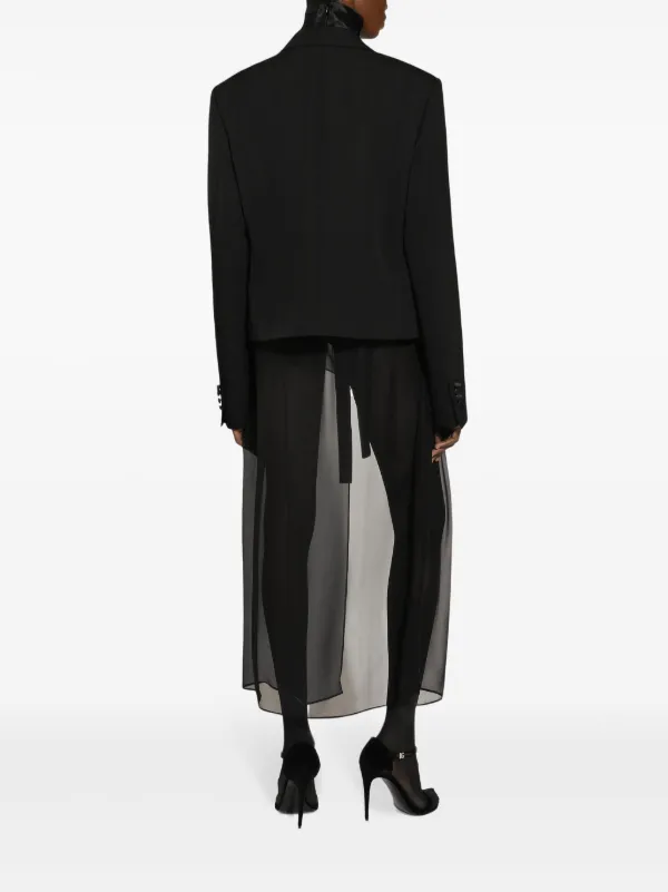 Dolce & Gabbana ハイネック ブラウス | ブラック | FARFETCH JP