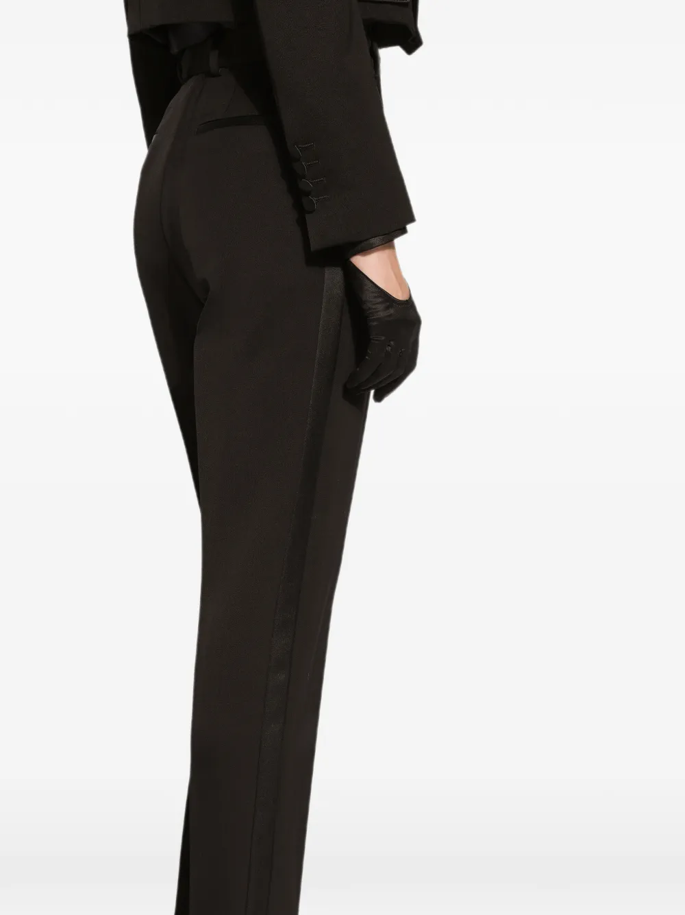 Dolce & Gabbana Gabardine pantalon Zwart