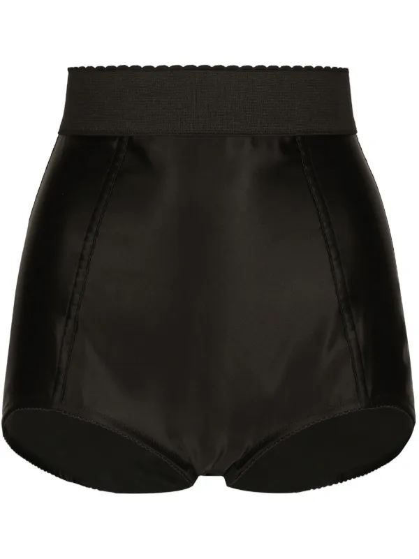 【DOLCE&GABBANA】ハイウエストホットパンツ Blackのウィメンズ ウール ハイウエスト ショーツ | Dolce&Gabbana®