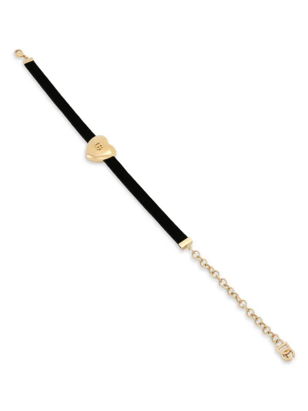 Dolce & Gabbana DGハート ブレスレット | ゴールドトーン | FARFETCH JP