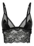 Dolce & Gabbana lace longline bralette - Black