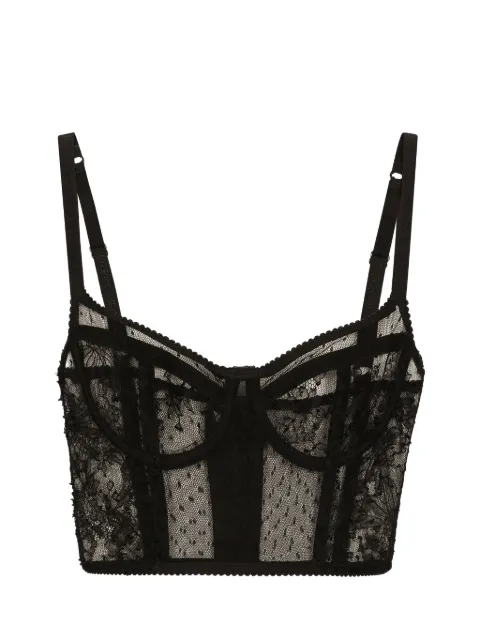 Dolce & Gabbana Bustier com renda