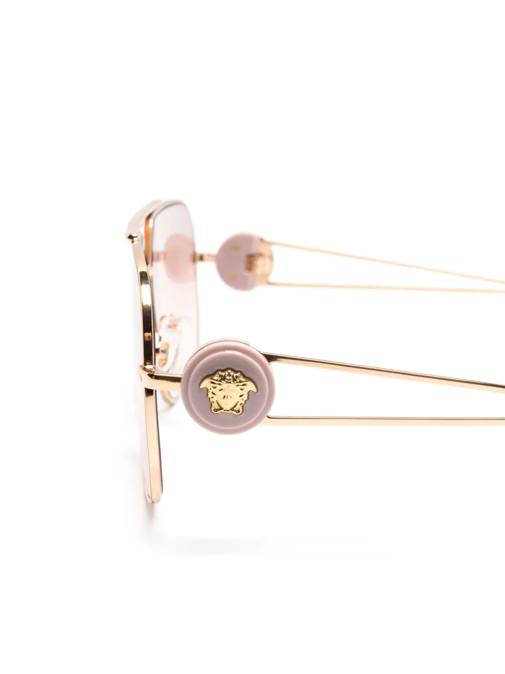 Versace Pilotenbrille Mit Medusa In Gold