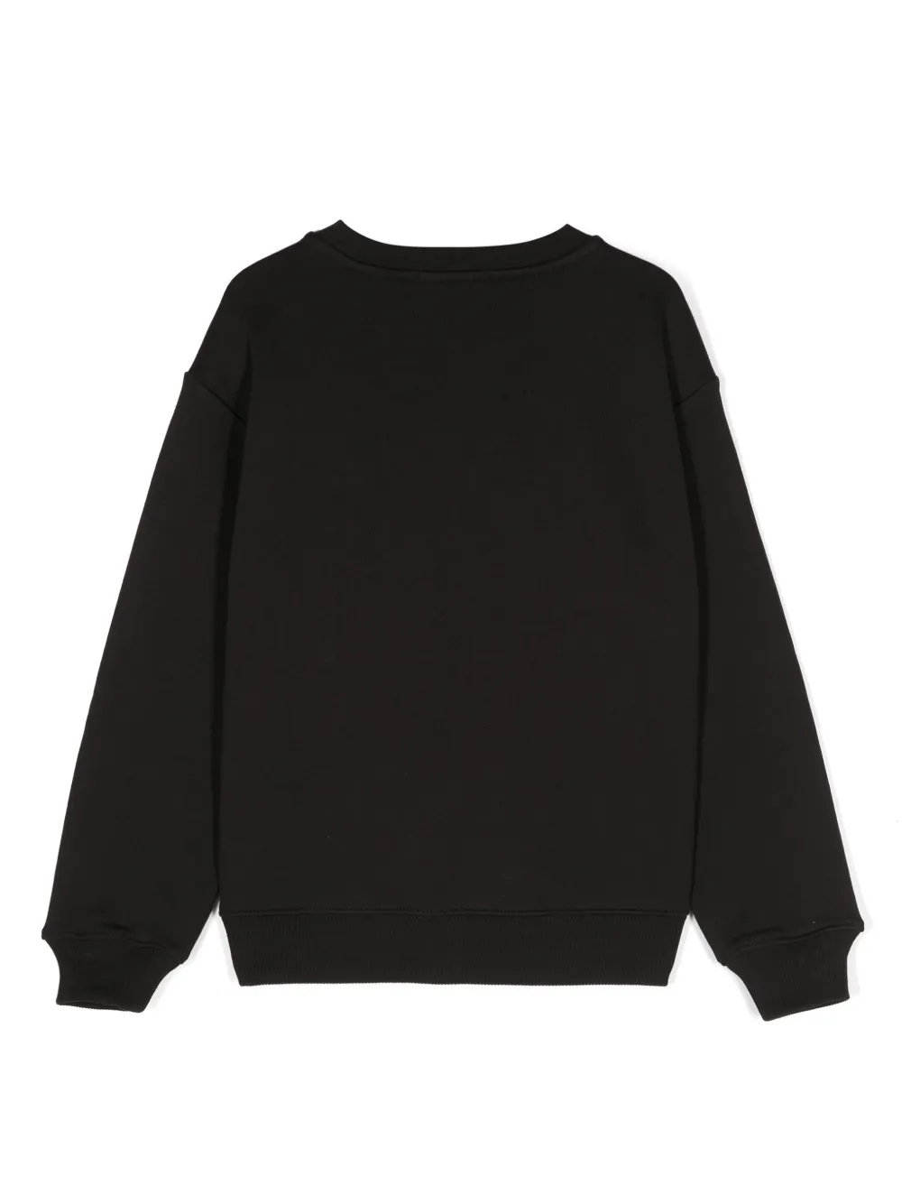 Siola Katoenen sweater met logoprint - Zwart
